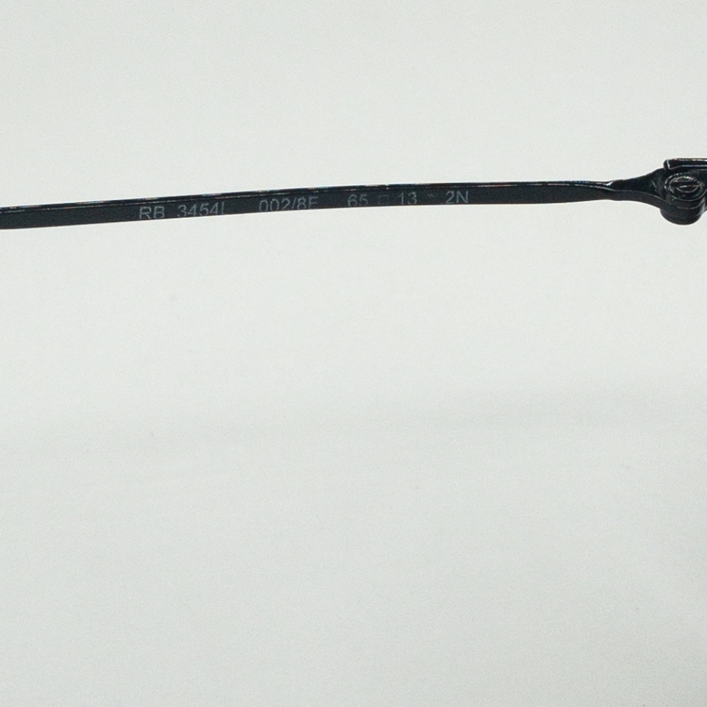 Ray Ban Black Aviator Sunglasses - Picture 6 of 8